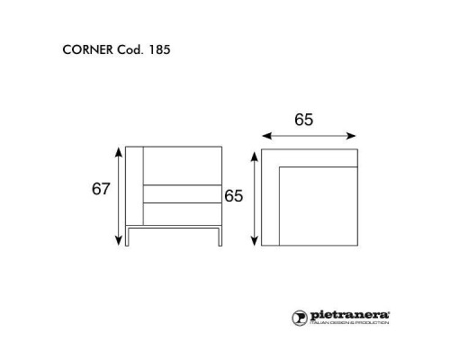 Кресло для ожидания CORNER