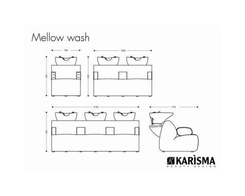 Мойка парикмахерская MELLOW WASH 1